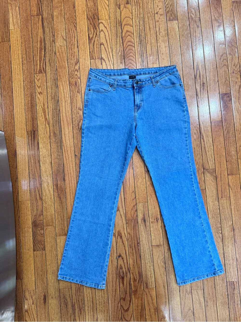 Y2K FUBU Classics Bootcut Jeans Size 15/16 Blue Medium Wash Denim